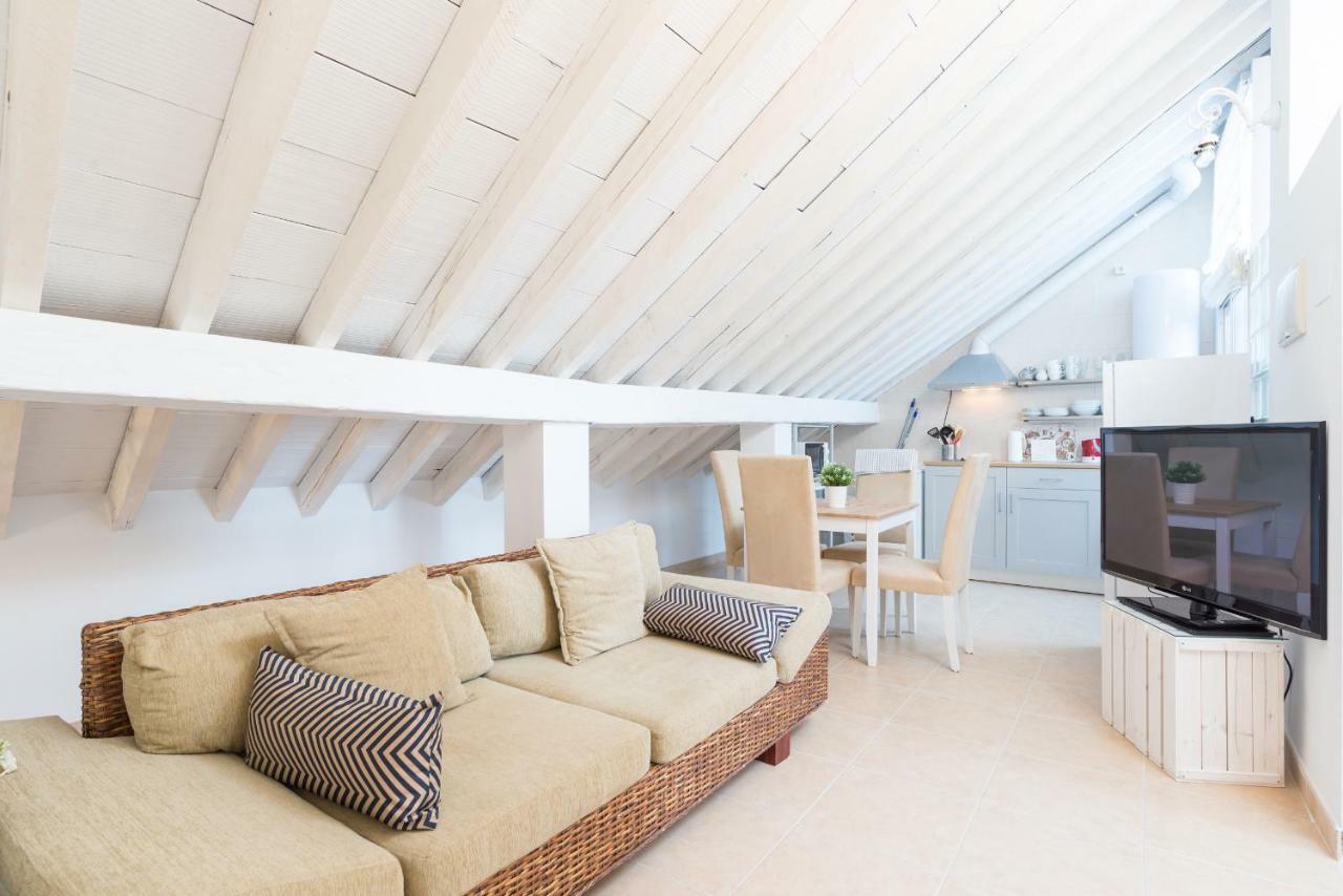 מאלגה Loft Con Gran Terraza En Primera Linea De Playa מראה חיצוני תמונה